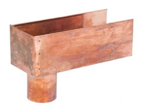 Menzies’s Copper Open Box Scupper.