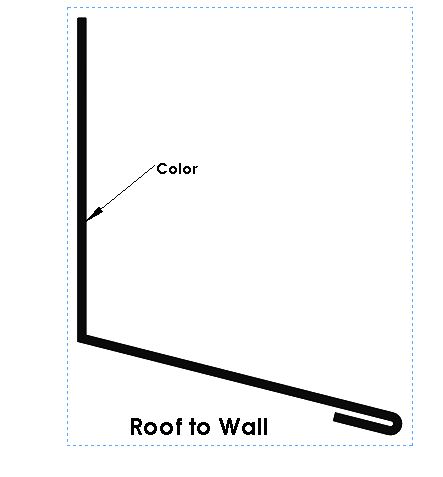 Roof/Wall Flashing by Menzies.